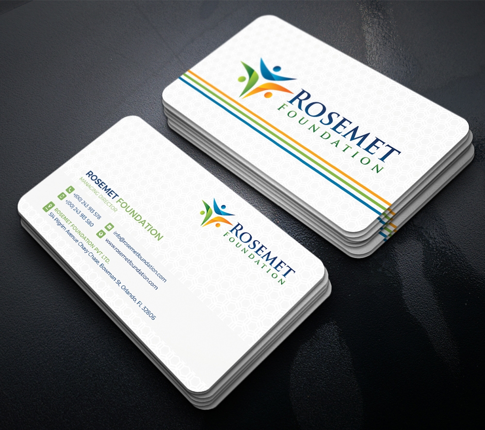 RoseMeT Foundation  logo design by marshall