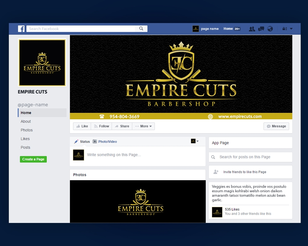 Empire Cuts logo design by MastersDesigns