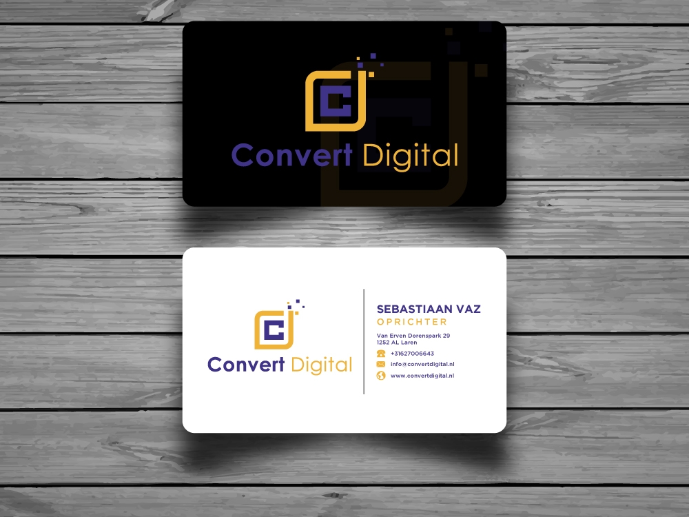 Convert Digital logo design by labo