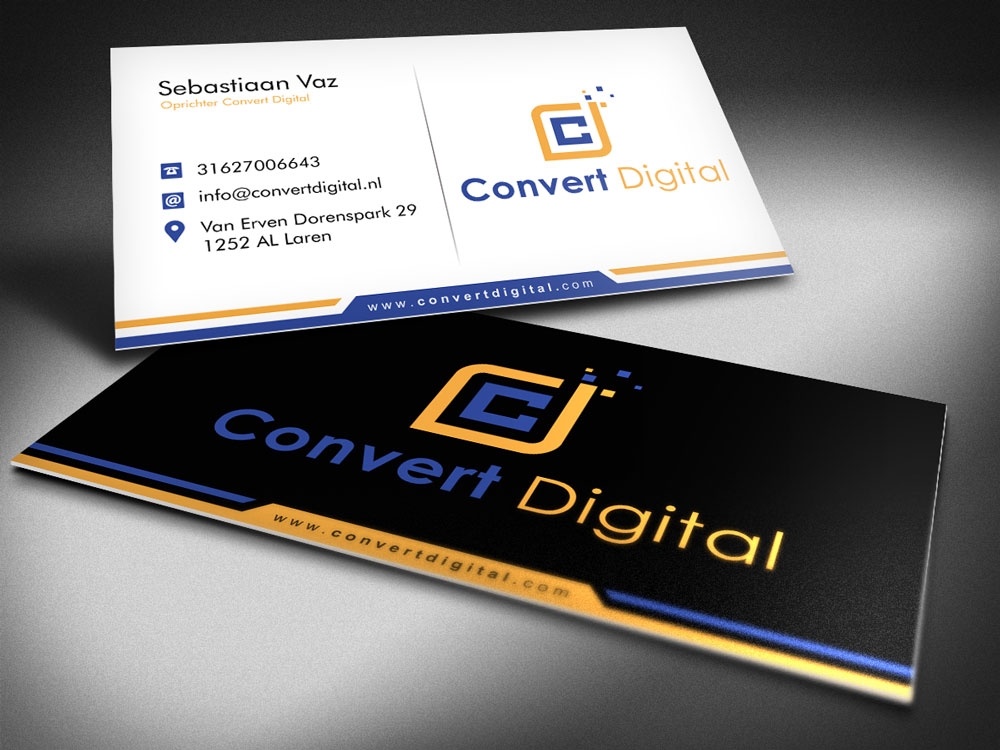 Convert Digital logo design by shravya