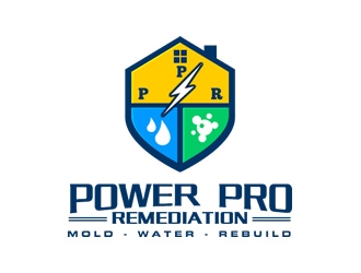 Power Pro Remediation logo design by Coolwanz