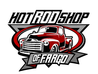 Hot Rod Shop of Fargo logo design by aRBy