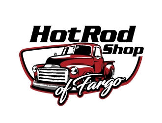 Hot Rod Shop of Fargo logo design by aRBy