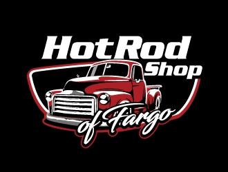Hot Rod Shop of Fargo logo design by aRBy