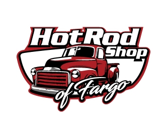 Hot Rod Shop of Fargo logo design by aRBy