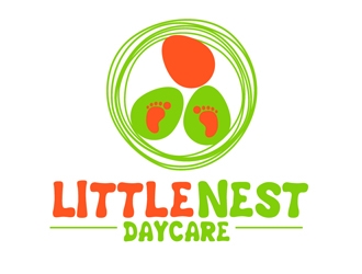 Little Nest Daycare logo design by DreamLogoDesign