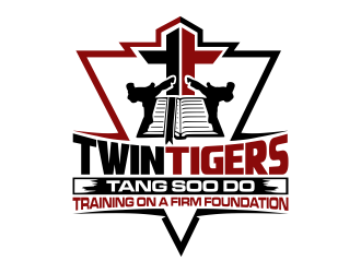Twin Tigers Martial Arts logo design by imagine