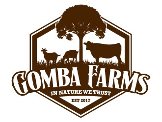 Gomba Farms logo design by daywalker