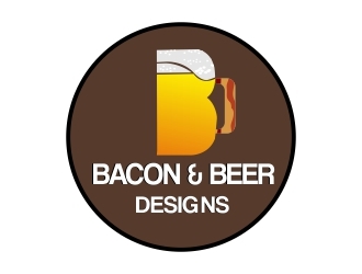 BACON & BEER DESIGNS   logo design by ElonStark