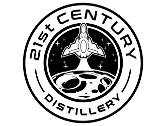 21st Century Distillery logo design by jm77788