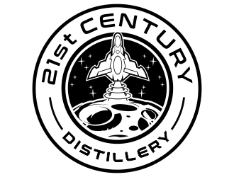 21st Century Distillery logo design by jm77788