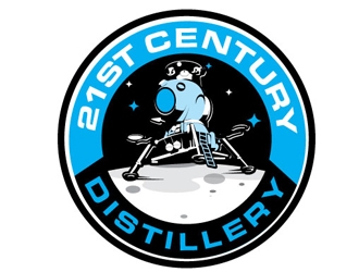 21st Century Distillery logo design by logopond