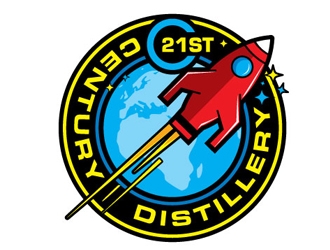 21st Century Distillery logo design by logopond