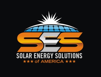 SES SOLAR ENERGY SOLUTIONS of AMERICA logo design by Foxcody