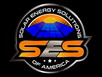 SES SOLAR ENERGY SOLUTIONS of AMERICA logo design by mcocjen