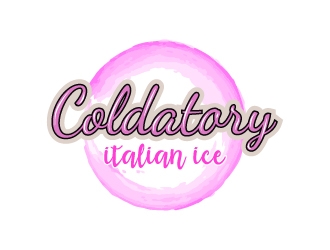 Coldatory  Italian Ice  logo design by BaneVujkov