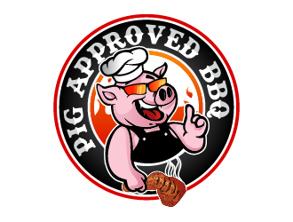 Pig Approved BBQ logo design by firstmove