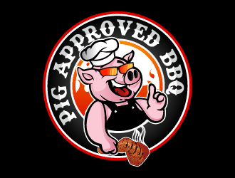 Pig Approved BBQ logo design by firstmove