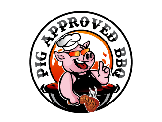 Pig Approved BBQ logo design by firstmove