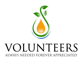 Volunteers : Always Needed Forever Appreciated logo design by jetzu
