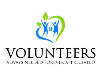 Volunteers : Always Needed Forever Appreciated logo design by jetzu