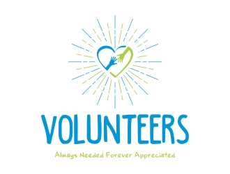 Volunteers : Always Needed Forever Appreciated logo design by cikiyunn