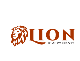 Lion Home Warranty logo design by tec343