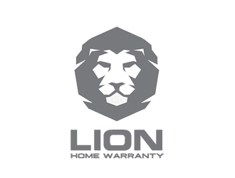Lion Home Warranty logo design by nikkl