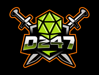 D247 Gaming logo design by jm77788