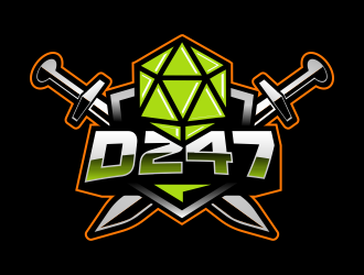 D247 Gaming logo design by jm77788