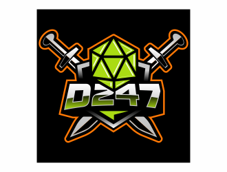 D247 Gaming logo design by jm77788