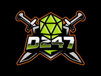 D247 Gaming logo design by jm77788