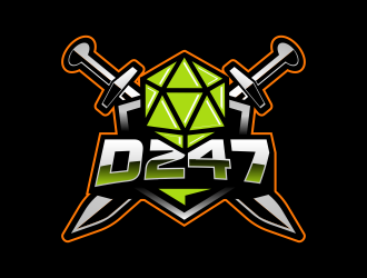 D247 Gaming logo design by jm77788