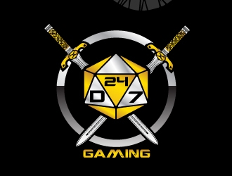 D247 Gaming logo design by samuraiXcreations