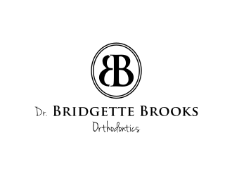 Dr. Bridgette Brooks Orthodontics  logo design by asyqh