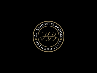 Dr. Bridgette Brooks Orthodontics  logo design by ammad