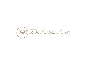 Dr. Bridgette Brooks Orthodontics  logo design by ammad