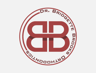 Dr. Bridgette Brooks Orthodontics  logo design by fastsev