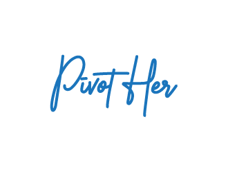 Pivot Her or PivotHer logo design by riakdanau