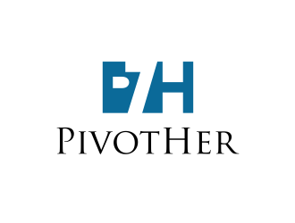 Pivot Her or PivotHer logo design by serprimero