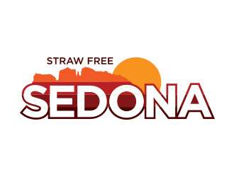Straw Free Sedona logo design by Inlogoz