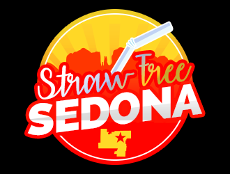 Straw Free Sedona logo design by Sarathi99
