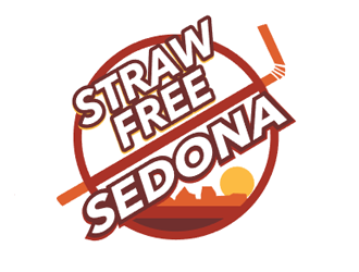 Straw Free Sedona logo design by megalogos