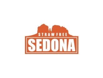 Straw Free Sedona logo design by agil