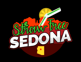 Straw Free Sedona logo design by Sarathi99