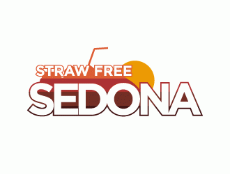 Straw Free Sedona logo design by torresace