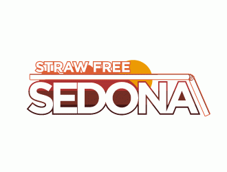 Straw Free Sedona logo design by torresace