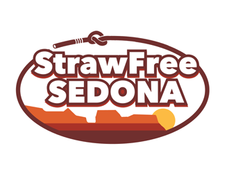 Straw Free Sedona logo design by megalogos