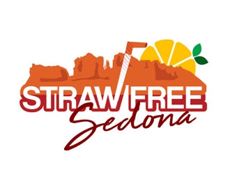 Straw Free Sedona logo design by LogoInvent