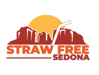 Straw Free Sedona logo design by jaize